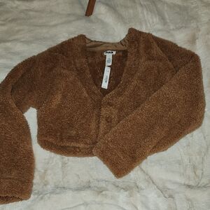 Victoria's Secret Pink Fuzzy Cardigan